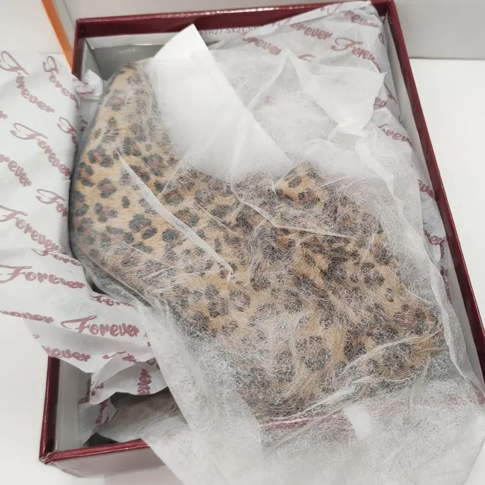 Leopard Over-The-Knee Boots